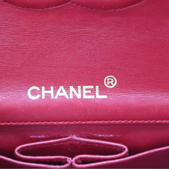 CHANEL Vintage Flap Mini Rectangle Red 1989-1991 - Picture 13 of 16